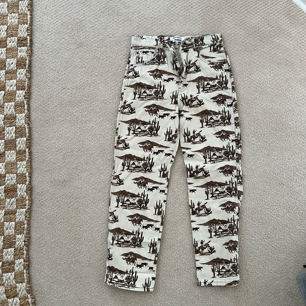 Reformation Sonora high rise straight Jean. Size 27.